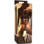 Коричневый мастубратор-вагина Nicole s Kitty - Blush Novelties - в Шахтах купить с доставкой