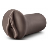 Коричневый мастубратор-вагина Nicole s Kitty - Blush Novelties - в Шахтах купить с доставкой