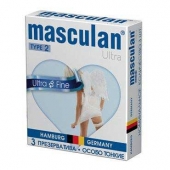 Ультратонкие презервативы Masculan Ultra Fine с обильной смазкой - 3 шт. - Masculan - купить с доставкой в Шахтах