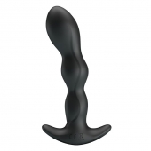 Черный анальный стимулятор простаты с вибрацией Special Anal Massager - 14,5 см. - Baile - в Шахтах купить с доставкой