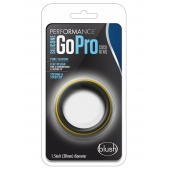 Черно-желтое силиконовое эрекционное кольцо Silicone Go Pro Cock Ring - Blush Novelties - в Шахтах купить с доставкой