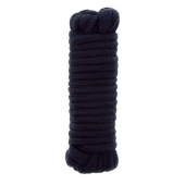 Чёрная веревка для связывания BONDX LOVE ROPE - 5 м. - Dream Toys - купить с доставкой в Шахтах