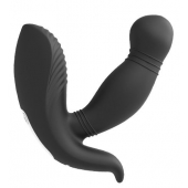 Черный вибромассажер простаты PROSTATE HERO - Dream Toys - в Шахтах купить с доставкой