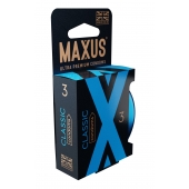 Классические презервативы в железном кейсе MAXUS Classic - 3 шт. - Maxus - купить с доставкой в Шахтах