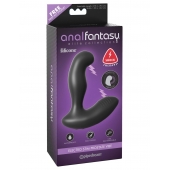 Черный массажер простаты Electro Stim Prostate Vibe с электростимуляцией - 13,3 см. - Pipedream - купить с доставкой в Шахтах