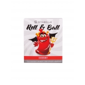 Стимулирующий презерватив-насадка Roll   Ball Cherry - Sitabella - купить с доставкой в Шахтах