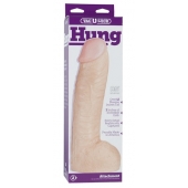 Огромная насадка-реалистик Vac-U-Lock Realistic Hung - 31,7 см. - Doc Johnson - купить с доставкой в Шахтах