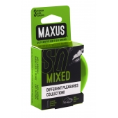 Презервативы в железном кейсе MAXUS Mixed - 3 шт. - Maxus - купить с доставкой в Шахтах