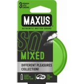 Презервативы в железном кейсе MAXUS Mixed - 3 шт. - Maxus - купить с доставкой в Шахтах