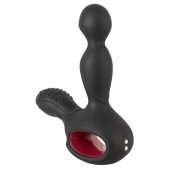 Черный вибромассажер простаты с нагревом и ротацией Prostate Plug - 14,5 см. - Orion - в Шахтах купить с доставкой