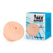 Телесная насадка-вагина на помпу - Sex Expert - в Шахтах купить с доставкой