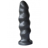 Черная насадка на трусики харнесс Platinum - 16 см. - LOVETOY (А-Полимер) - купить с доставкой в Шахтах