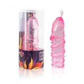 Закрытая рельефная насадка Crystal sleeve snakes в виде змеи с усиками - 14 см. - Erowoman-Eroman - в Шахтах купить с доставкой
