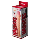 Насадка на пояс Harness RED LINE - 21,5 см. - LOVETOY (А-Полимер) - купить с доставкой в Шахтах
