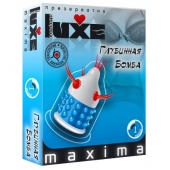 Презерватив LUXE Maxima  Глубинная бомба  - 1 шт. - Luxe - купить с доставкой в Шахтах