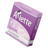Классические презервативы Arlette Classic - 3 шт. - Arlette - купить с доставкой в Шахтах