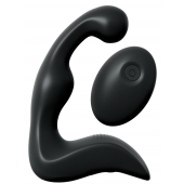 Черный вибромассажер простаты с пультом ДУ Control P-Spot Pro - Pipedream - в Шахтах купить с доставкой