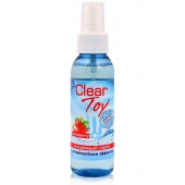 Очищающий спрей для игрушек CLEAR TOY Strawberry - 100 мл. - Биоритм - купить с доставкой в Шахтах