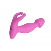 Розовый стимулятор простаты с усиками - 15 см. - 4sexdreaM - в Шахтах купить с доставкой