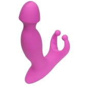 Розовый стимулятор простаты с усиками - 15 см. - 4sexdreaM - в Шахтах купить с доставкой