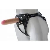 Универсальный мягкий пояс с насадкой Hard brutal BDSM-КОНСУЛ - 17 см. - LOVETOY (А-Полимер) - купить с доставкой в Шахтах