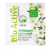 Пробник лубриканта на водной основе Bio Active - 3 гр. - Биоритм - купить с доставкой в Шахтах