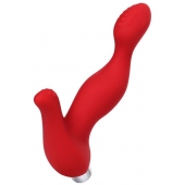Красный силиконовый вибростимулятор простаты Proman - 12,5 см. - ToyFa - в Шахтах купить с доставкой
