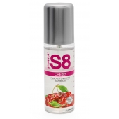 Смазка на водной основе S8 Flavored Lube со вкусом вишни - 125 мл. - Stimul8 - купить с доставкой в Шахтах