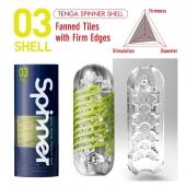 Мастурбатор SPINNER Shell - Tenga - в Шахтах купить с доставкой