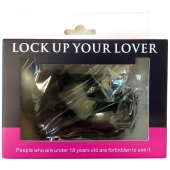 Черные меховые наручники Love с ключиками - Baile - купить с доставкой в Шахтах