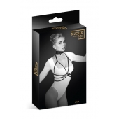 Черная упряжь на грудь Julia - Bijoux Pour Toi - купить с доставкой в Шахтах