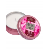 Массажная свеча  Клубника в сливках - БиоМед - купить с доставкой в Шахтах