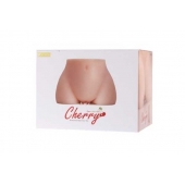 Мастурбатор-полуторс Cherry с вибрацией и двумя любовными тоннелями - KOKOS - в Шахтах купить с доставкой