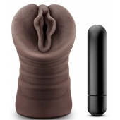 Коричневый мастурбатор-вагина Alexis - Blush Novelties - в Шахтах купить с доставкой