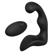 Черный вибромассажер простаты REMOTE BOOTY PLEASER - Dream Toys - в Шахтах купить с доставкой