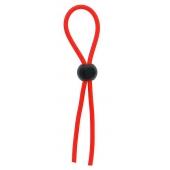 Красное эрекционное лассо с одной бусиной-утяжкой STRETCHY THIN LASSO - Dream Toys - в Шахтах купить с доставкой