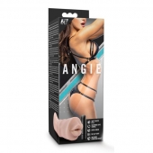 Телесный мастурбатор-ротик Angie - Blush Novelties - в Шахтах купить с доставкой