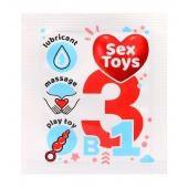 Гель-лубрикант на водной основе Sex Toys - 4 гр. - Биоритм - купить с доставкой в Шахтах