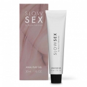 Лубрикант на водной основе Slow Sex Anal Play Gel - 30 мл. - Bijoux Indiscrets - купить с доставкой в Шахтах