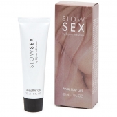 Лубрикант на водной основе Slow Sex Anal Play Gel - 30 мл. - Bijoux Indiscrets - купить с доставкой в Шахтах