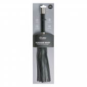 Черная плеть Easytoys Flogger With Metal Grip - 38 см. - Easy toys - купить с доставкой в Шахтах