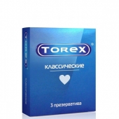Гладкие презервативы Torex  Классические  - 3 шт. - Torex - купить с доставкой в Шахтах