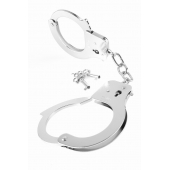 Металлические серебристые наручники Designer Metal Handcuffs - Pipedream - купить с доставкой в Шахтах