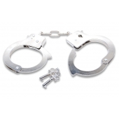 Наручники с ключами Official Handcuffs - Pipedream - купить с доставкой в Шахтах