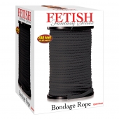 Черная веревка для связывания Bondage Rope - 60,9 м. - Pipedream - купить с доставкой в Шахтах