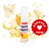 Гель-смазка Tutti-frutti со вкусом сочной дыни - 30 гр. - Биоритм - купить с доставкой в Шахтах