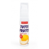 Гель-смазка Tutti-frutti со вкусом сочной дыни - 30 гр. - Биоритм - купить с доставкой в Шахтах