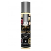 Лубрикант с ароматом трюфелей из белого шоколада и малины JO GELATO WHITE CHOCOLATE RASPBERRY TRUFFLE - 30 мл. - System JO - купить с доставкой в Шахтах