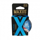Классические презервативы в пластиковом кейсе MAXUS Classic - 3 шт. - Maxus - купить с доставкой в Шахтах