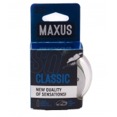 Классические презервативы в пластиковом кейсе MAXUS Classic - 3 шт. - Maxus - купить с доставкой в Шахтах